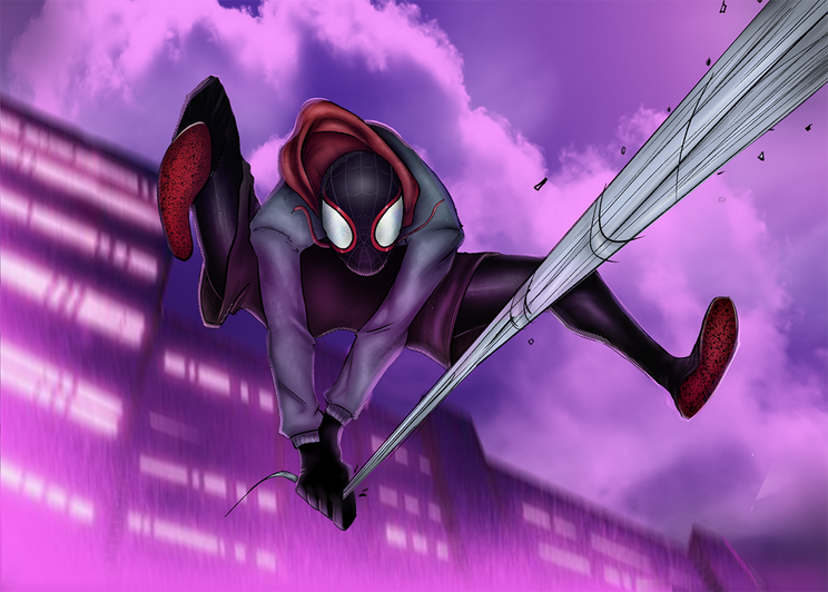 Spiderman miles morales fanart